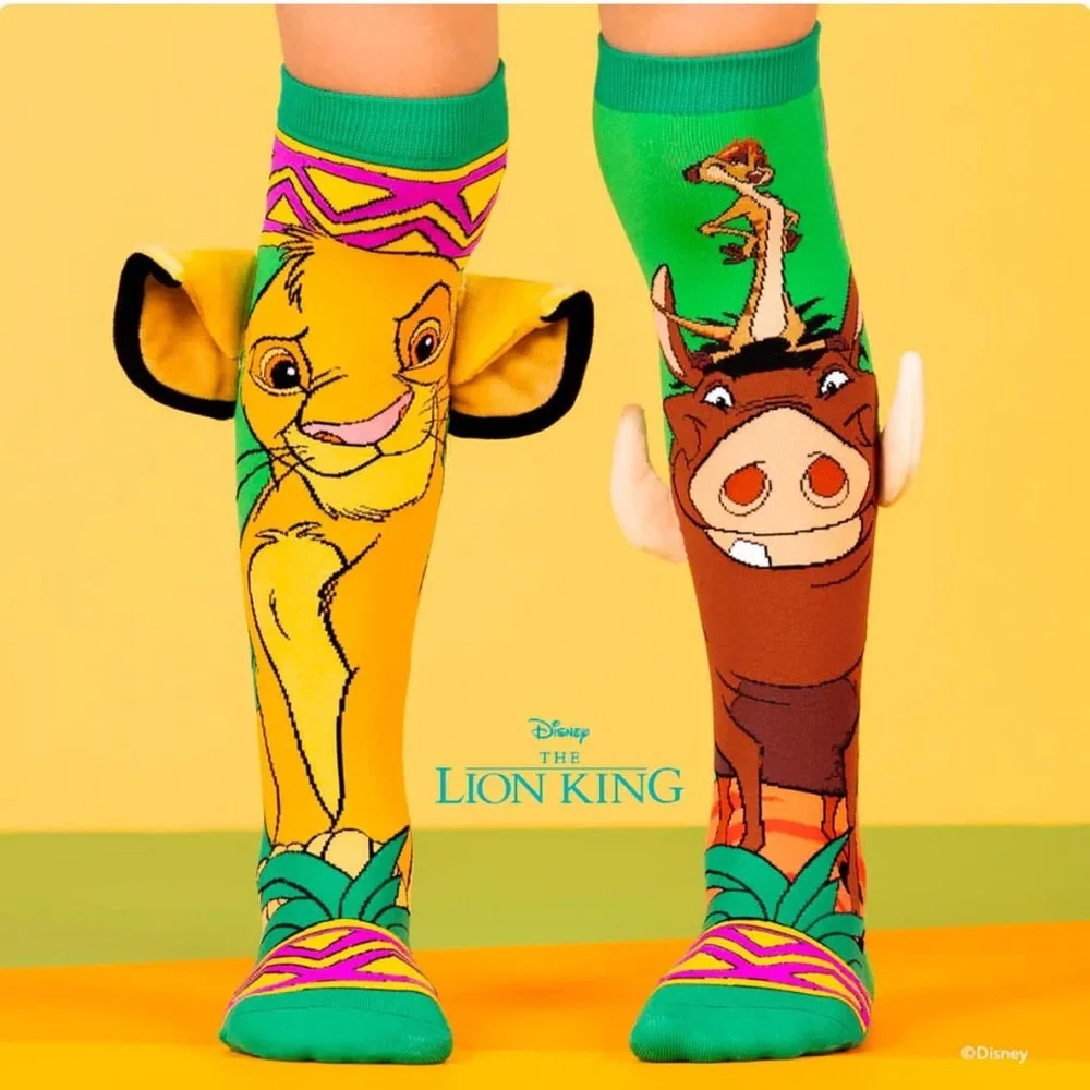 Lion Character Kids Socks one size fits most